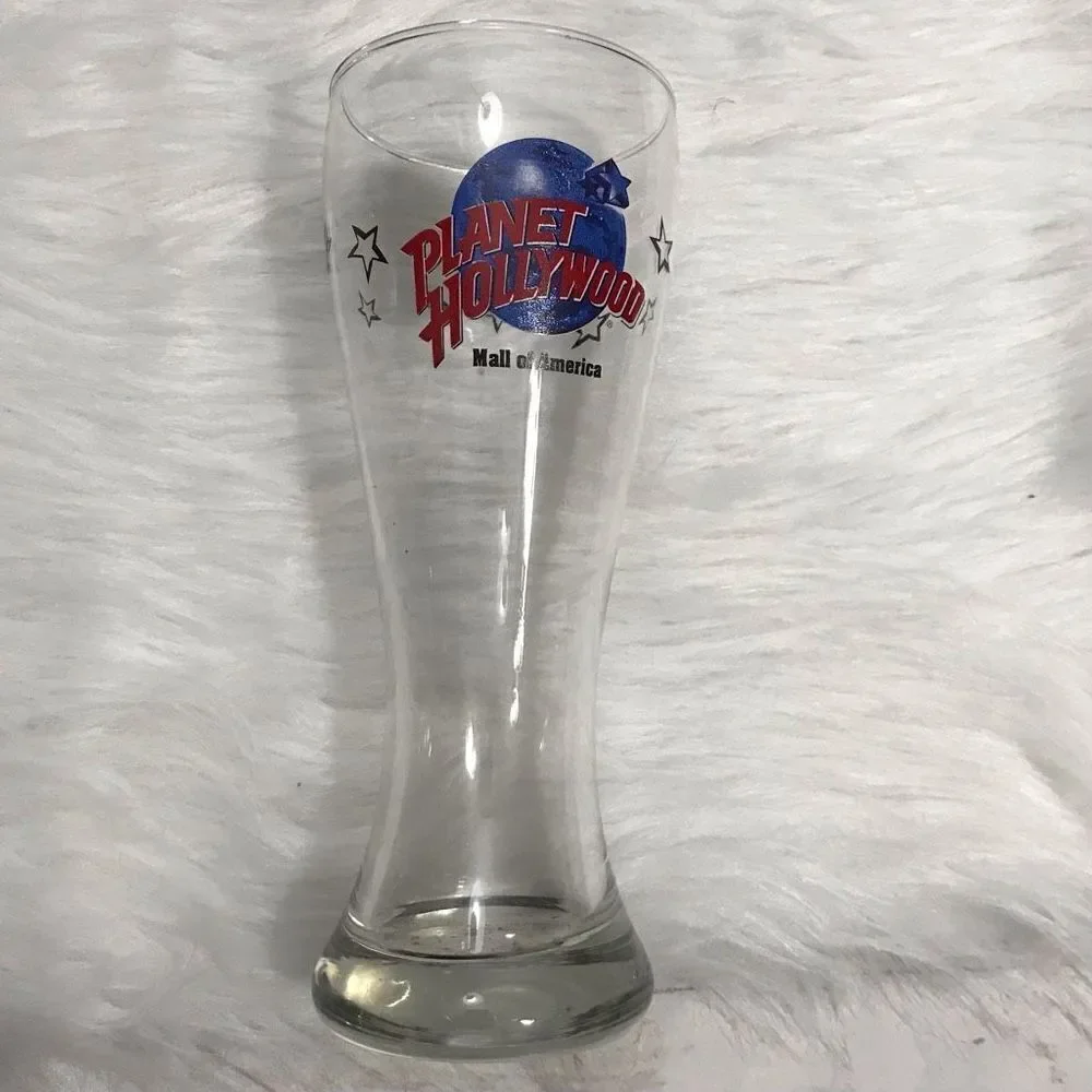Planet Hollywood Mall of America‎ Pilsner Beer Glass Cup